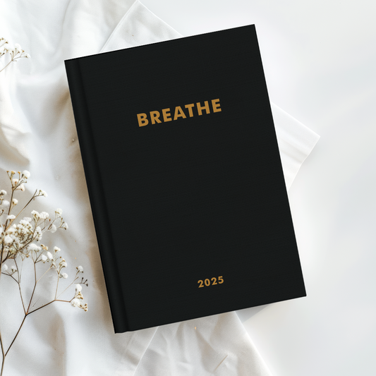 The LIFE PLANNER 2025 • BREATHE • BLACK