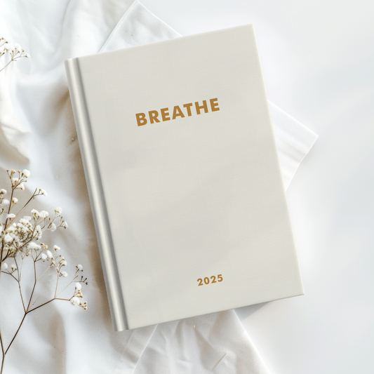 The LIFE PLANNER 2025 • BREATHE • CREAM